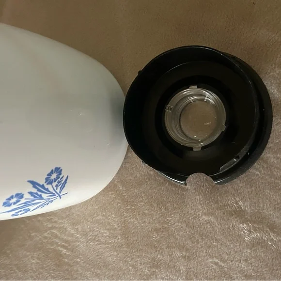 Vintage Corning Ware Blue Cornflower Percolator Coffee Collectible - Picture 7 of 15